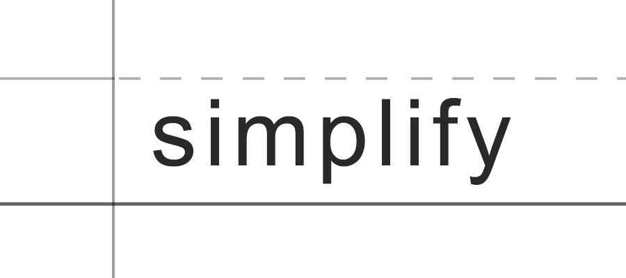 Simplify